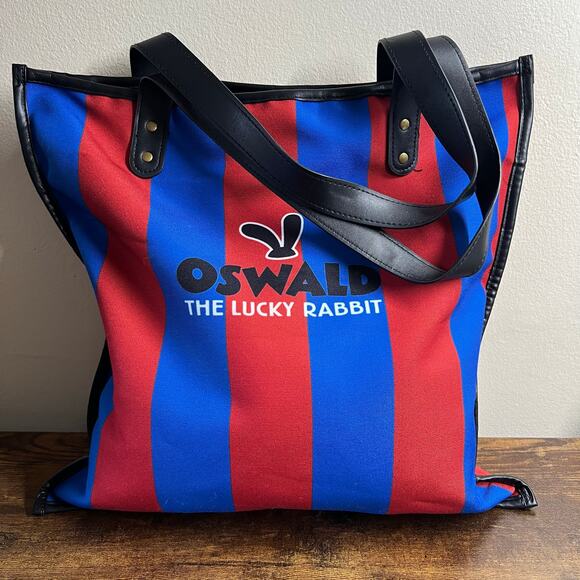 Walt Disney 100th Anniversary Tote Bag Oswald Lucky Rabbit Canvas Rival Romeos - Picture 4 of 9